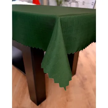 ubrus UBRUS ODOLNÝ VŮČI SKVRNÁM 150x350 cm - oboustranný - zelená barva