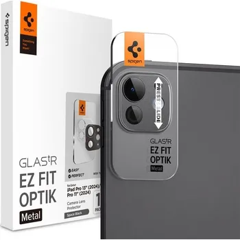 Spigen Glass tR EZ Fit Optik Metal sklo na fotoaparát iPad Pro 13" 2025/ iPad Pro 11" 2025 černé