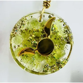 Přívěsek Orgonitový amulet / přívěsek / talisman pro mazlíčka pro zmírnění nervozity a posílení klidu