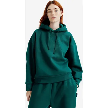 Dámská mikina DECATHLON Dámská mikina s kapucí Elementals XL ZELENÁ