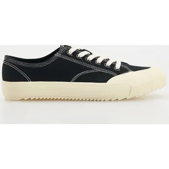 Dámské tenisky Reserved - Bavlněné tenisky - černý - 577CP-99X - 577CP-99X-36