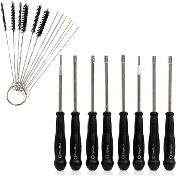 Šroubovák SADA KLÍČŮ A ŠROUBOVÁKŮ PRO SEŘÍZENÍ KARBURÁTORŮ 10ks