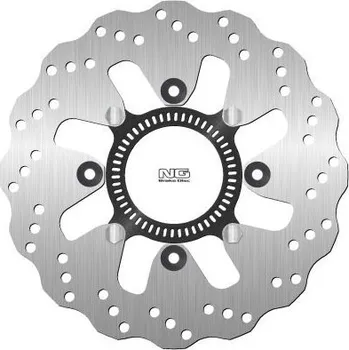 Brzda pro motocykl NG zadní brzdový kotouč KAWASAKI VERSYS 650 '15-21 (250X100X5MM) (4X10,5MM) WAVE