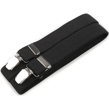 Kšandy Šle pánské široké 3 cm délka 120 cm typ X - 40 černá