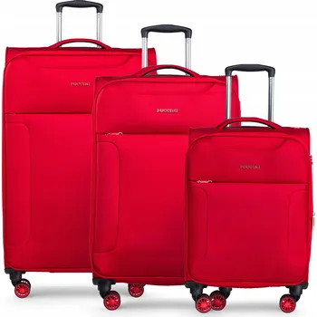 PUCCINI Sada CESTOVNÍCH KUFRŮ Měkké Kufry na Kolečkách 3v1 EM50950 3