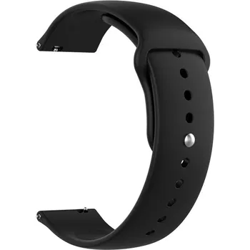Příslušenství k chytrým hodinkám VSECHNONAMOBIL 40314 BUTTERFLY Silikonový řemínek Garmin Vivoactive 4S / Vivomove 3S černý