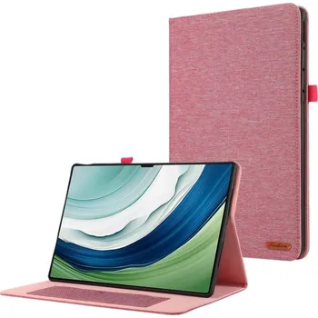 Pouzdro na tablet VSECHNONAMOBIL 105109 FABRIC Zaklápěcí kryt pro Huawei MatePad Pro 12.2 růžový