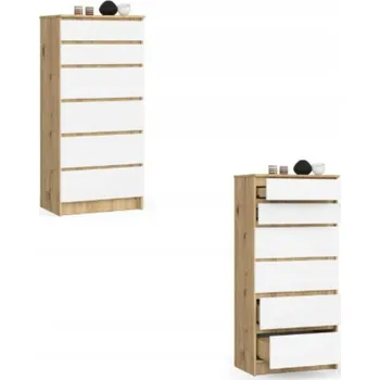 Komoda Komoda Akord 60 x 40 x 130 cm dub artisan matná