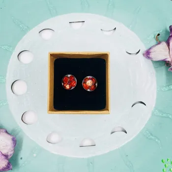 Náušnice Orgonitové náušnice pro vnitřní klid