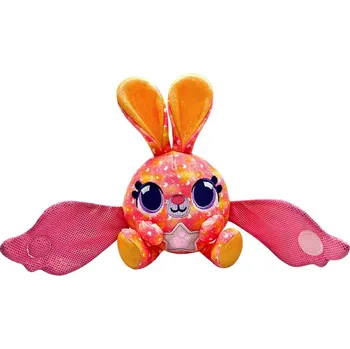 plyšák Baby Gemmy okřídlení kamarádi - králíčci oranžový