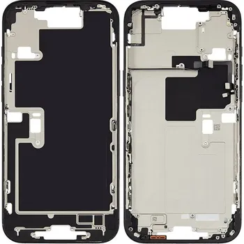 Náhradní díl pro mobilní telefon Středový rám iPhone 16 Pro Max černý titan + boční tlačítka IPH0898