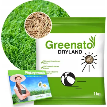 Travní směs Tráva - travní směs pro suché oblasti, zahradní Greenato, 50 m2, 1 kg