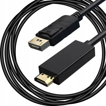 Video kabel Kabel DisplayPort na HDMI Anytech 1,8 m černý