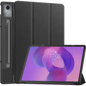 Pouzdro na tablet VSECHNONAMOBIL 105035 LEATHER Zaklápěcí kryt pro Lenovo Idea Tab Pro černý