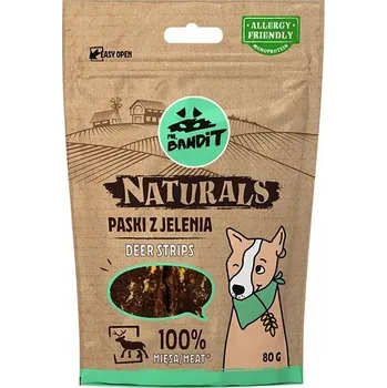Pamlsek pro psa Mr. Bandit Naturals Pamlsky pro psy - jelení maso v proužcích 80 g