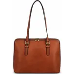 Dámská kožená kabelka na rameno světle hnědá - Katana Vitoria hnědá