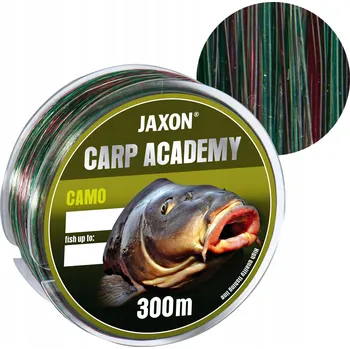 Jaxon Vlasec Kaprový CARP ACADEMY Camo 0,25mm 300m