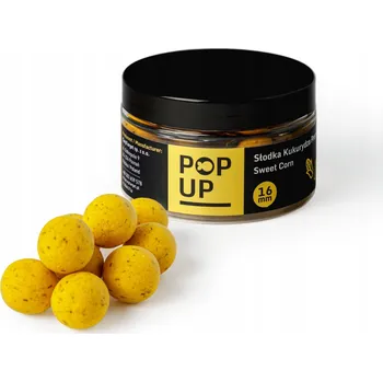 Boilies Pop Up boilies Sladká kukuřice 16mm 125ml Carp Target