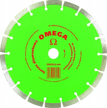 Řezný kotouč OMEGA DIAMANTOVÝ KOTOUČ NA BETONU A MAT BUD.FI 115