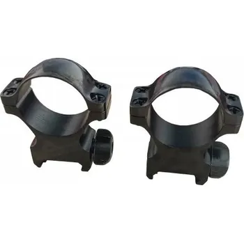 Airsoft ThermVisia Ocelové montážní kroužky na Weaver 30 mm pro puškohledy Stellar, Alpex, DS35 a Ares