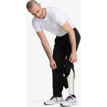 DECATHLON Pánské tepláky se snadným oblékáním L ČERNÁ