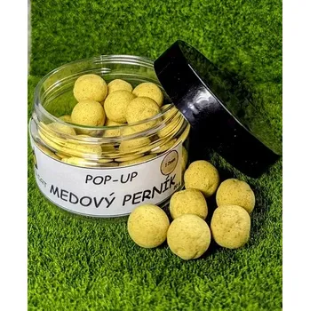 Boilies Fishing cat Medový perník 11mm 60ml Pop-Up Boilies