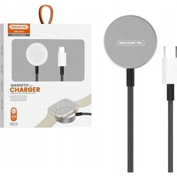 BEZDRÁTOVÁ NABÍJEČKA SOMOSTEL PRO HODINKY, NABÍJECÍ KABEL, USB KABEL K HODINKÁM