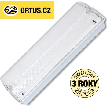Nouzové osvětlení Nouzové LED svítidlo LEDER 140lm 3,3W 5000K IP65 Ecolite- minimální odběr 4 ks