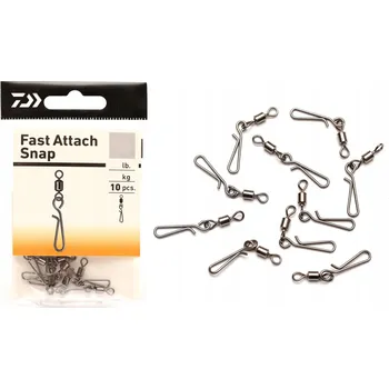 Obratlík s karabinkou Daiwa Fast Attach