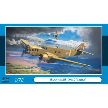 Plastikový model 1:72 Bloch M.B.210 „Late“
