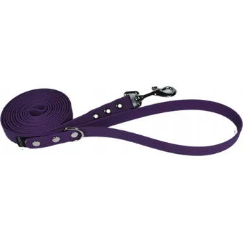 Vodítko pro psa Vodítko tréninkové vodítko biothane hexa fialové 3 m