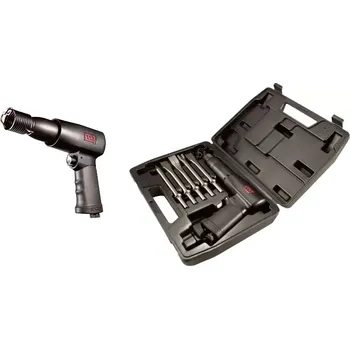 Pneumatické kladivo Pneumatické sekací kladivo Mighty Seven M7 SC-221C - šestihran 10mm, 3.200úd./min, 6.3bar, 1.7kg, 5x sekáč, upínací pružina, kufr (SC-0617C)