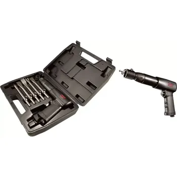 Kompresor Pneumatické sekací kladivo Mighty Seven M7 SC-222C - šestihran 10mm, 2.200úd./min, 6.3bar, 2.0kg, 5x sekáč, upínací pružina, kufr (SC-0627C)