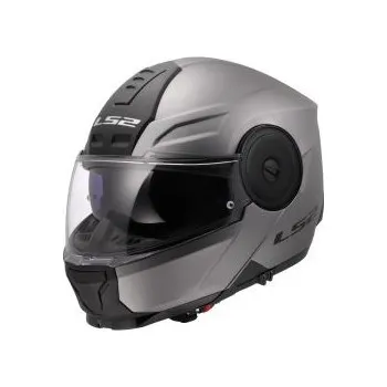 Helma na motorku Výklopná moto přilba LS2 FF902 Scope II Solid Matt Titanium - XXL(63-64)