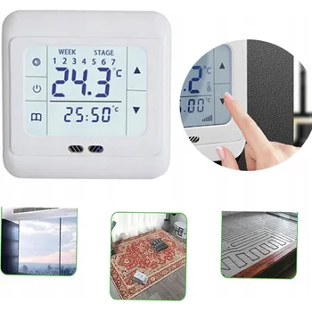 Pokojový Termostat Regulátor Teploty 16A pro Podlahové Topení