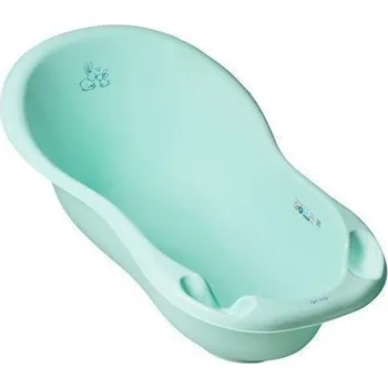koupací vanička Tega baby Anatomická vanička s výpustí 102 cm LUX Bunny Mint