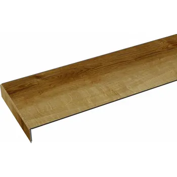 Schodnice BUKOMA Ohýbaný podlahový dílec pro schody bez nosu Dub Rustikální Medový Typ ohybu: Levý