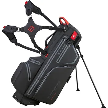 Golfový bag Bennington Clippo Waterproof Cliplock stand bag, černo/červený