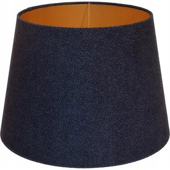 Stínidlo Stínidlo na lampu E27 Tmavě modré + Zlatý vnitřek Bubliny 30x40 V28 AREZZO