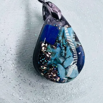 Přívěsek Orgonitový přívěšek / amulet / talisman - pro pravdu, ochranu a klid