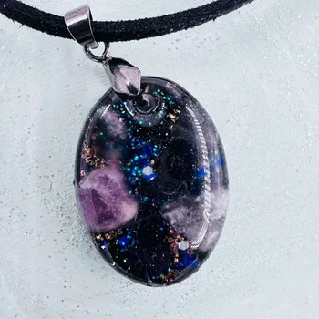 Přívěsek Orgonitový přívěšek / amulet / talisman - pro zklidnění mysli a soustředění