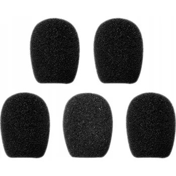 Mikrofon HOUBIČKA MIKROFONOVÁ OCHRANNÁ KRYTKA PROTI VĚTRU NA MIKROFON 30X6MM x5 KUSŮ