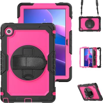 Příslušenství pro tablet VSECHNONAMOBIL 105072 SOLID 360 Odolný obal pro Lenovo Tab 10.1 růžový