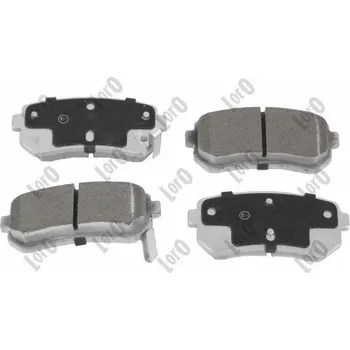 Brzdová destička Sada brzdových destiček, kotoučová brzda ABAKUS 231-02-011