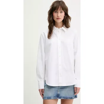 Pánská košile Bavlněná košile Guess Jeans W4YH68.WGCF1 bílá 00X, vel. L