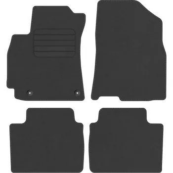 autokoberec Kobercové rohože Edecor velurové 4 ks