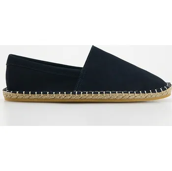 Pánské mokasíny Reserved - Semišové espadrilky - tmavomodrá - 243CR-59X - 243CR-59X-43