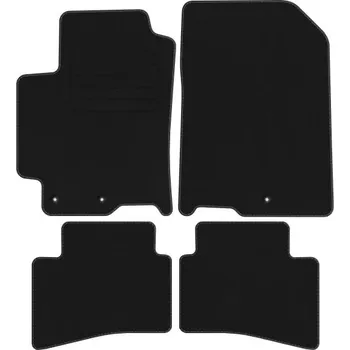 autokoberec Kobercové rohože Edecor velurové 4 ks