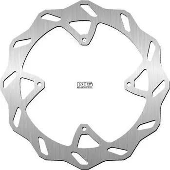 Brzda pro motocykl NG zadní brzdový kotouč TM RACING EN 125/250/450/530 '04-14 (243X114X4MM) (4X6,5MM) WAVE