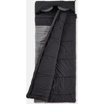 Spacák QUECHUA Kempingový bavlněný spací pytel Arpenaz 0 °C ŠEDÁ
